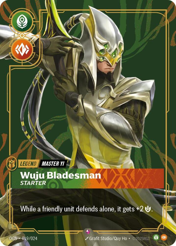 Master Yi - Wuju Bladesman (Starter) - Origins: Proving Grounds (OGS:PG)
